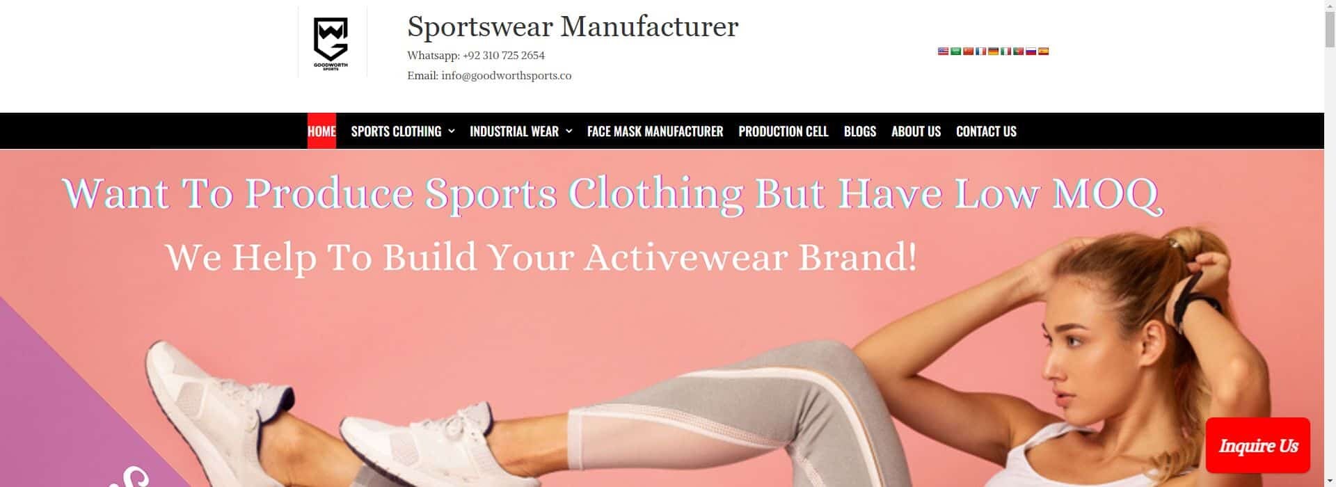 Goodworth Sports-hoodie manufacturer los angeles