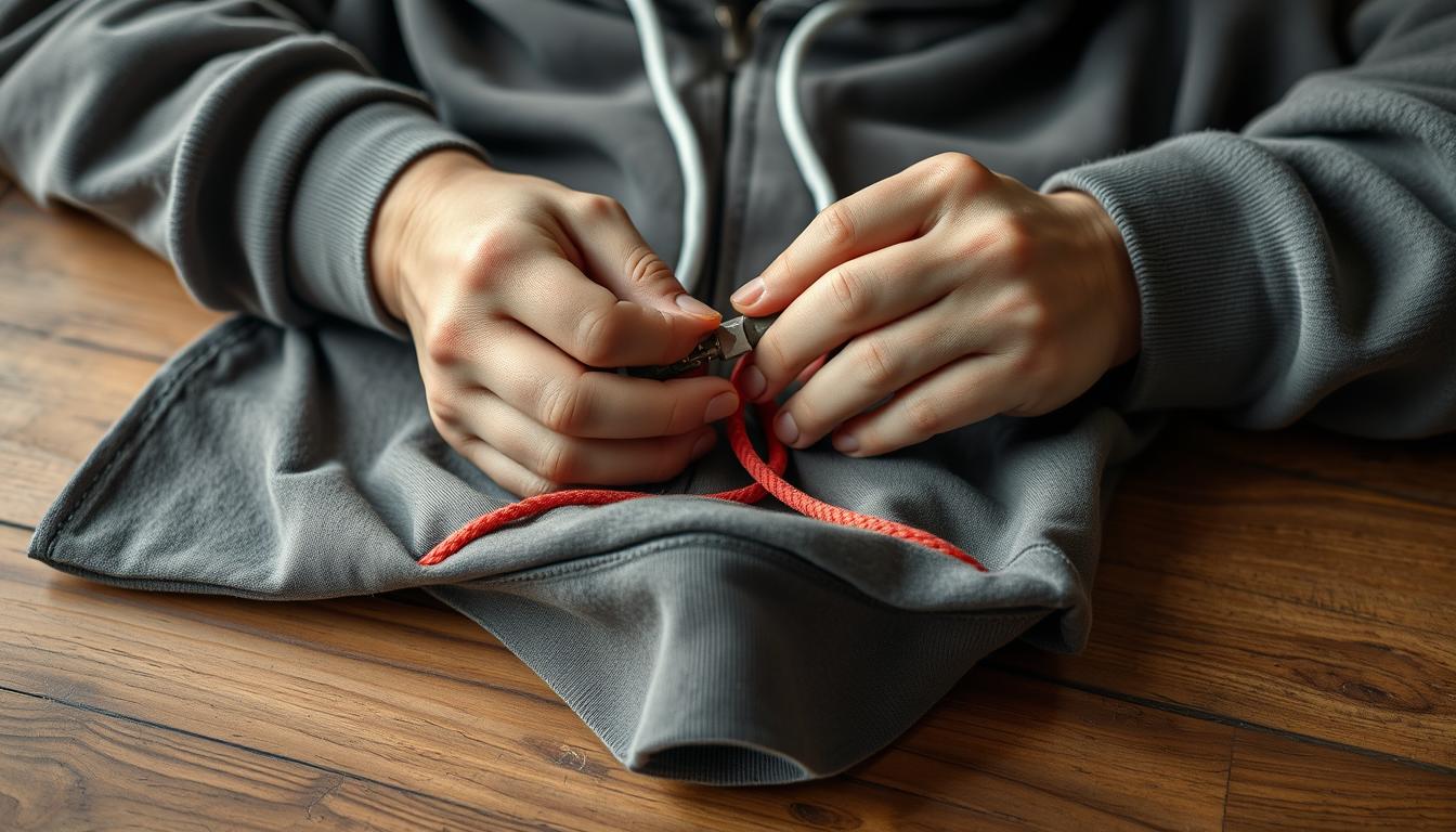 Innovative Drawstring Re-threading