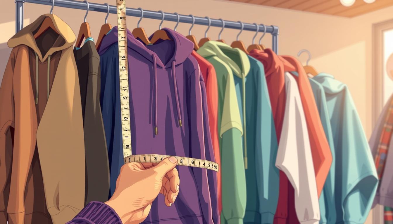 Measuring for Hoodies