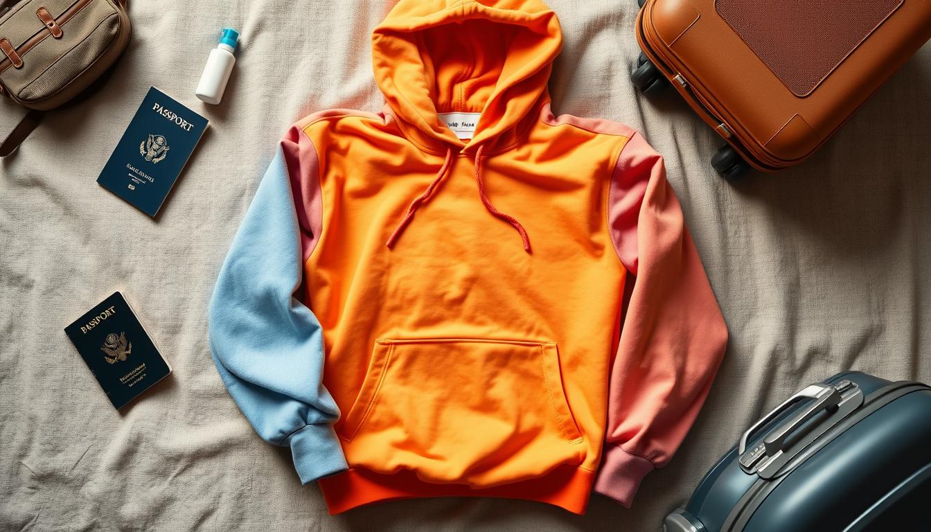 Packing Full-Width Hoodies