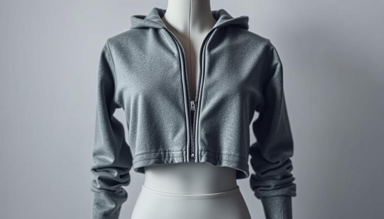 Perfecting Cropped Hoodie