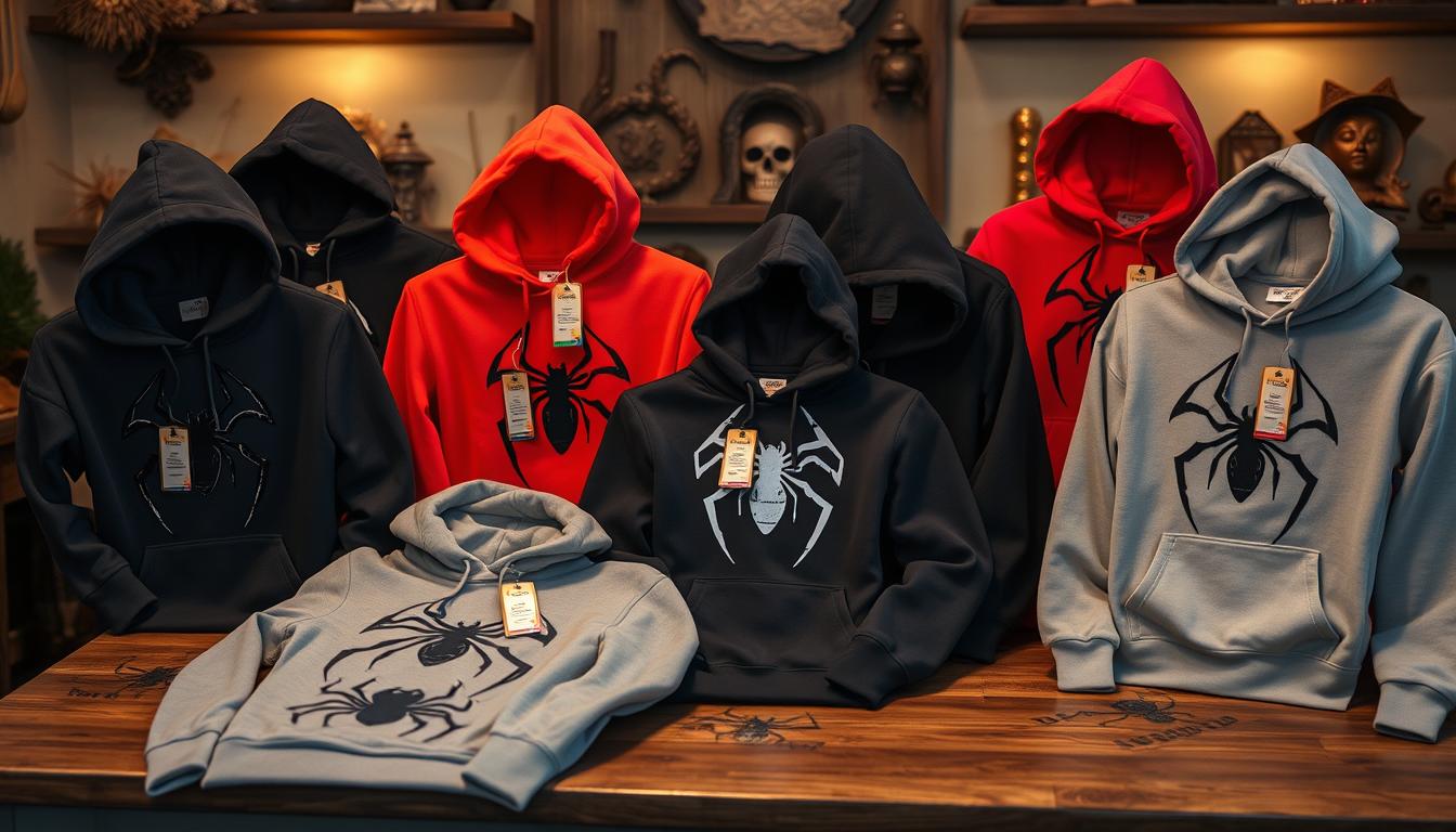 Spider hoodie costs