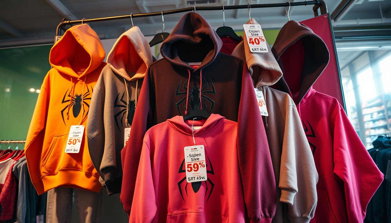 Spider hoodie promotions