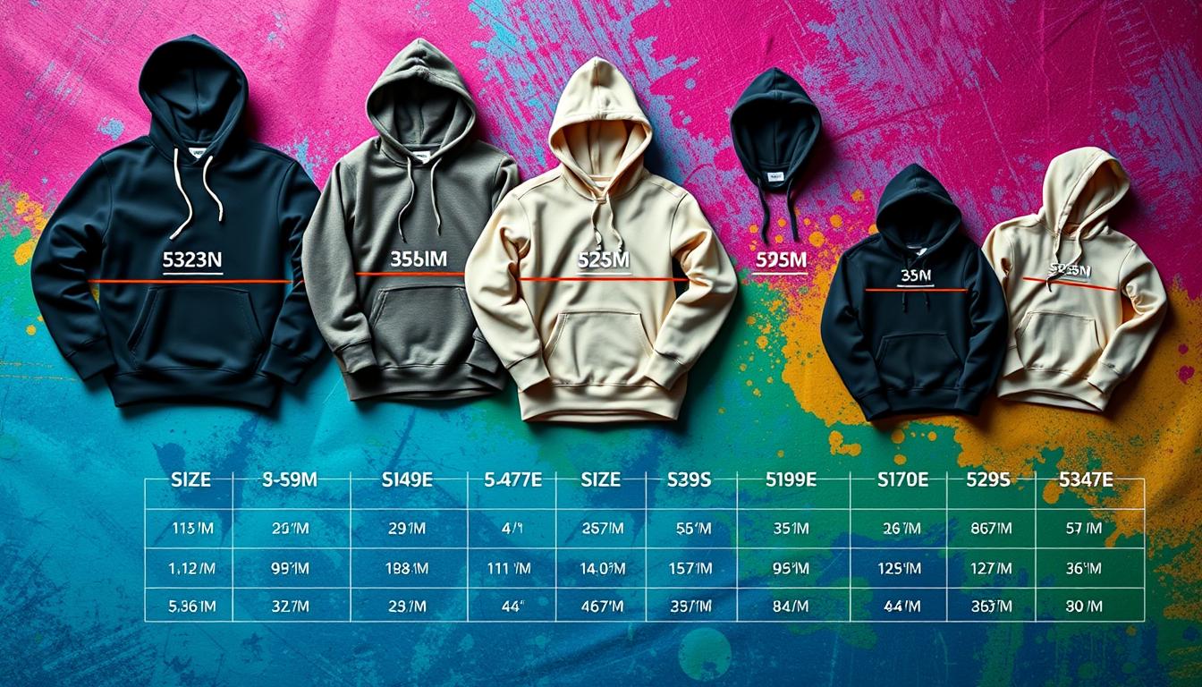 VS Tees Size Chart