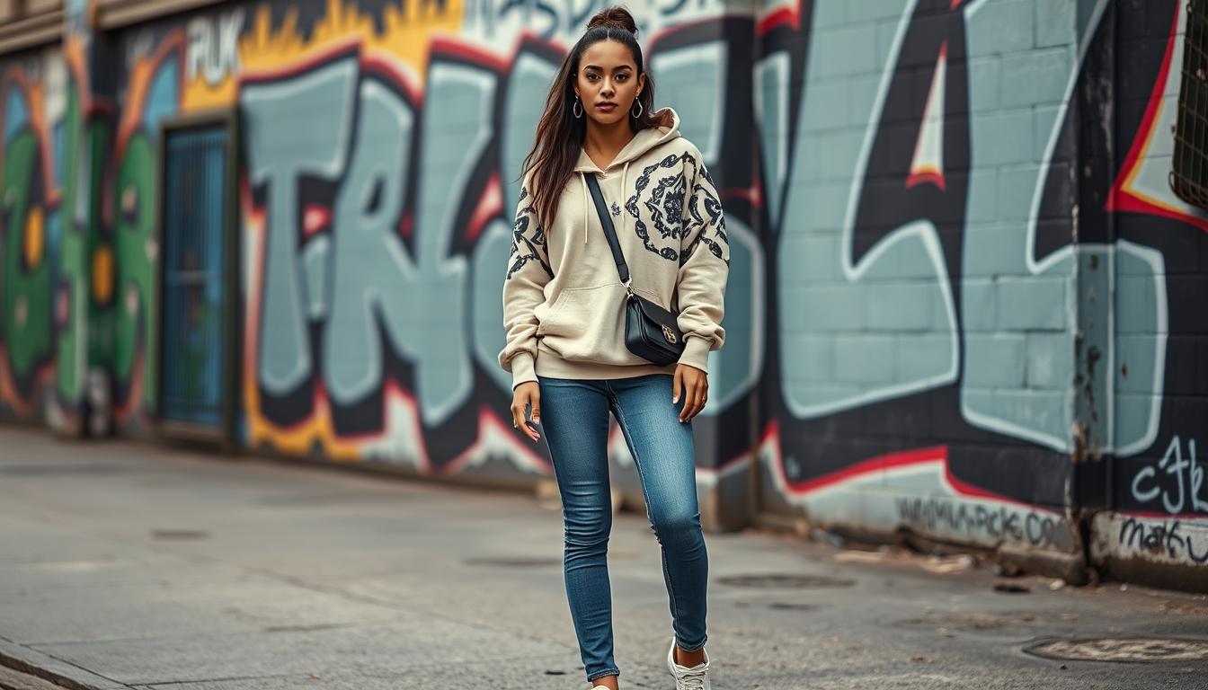 casual chic oversized hoodie