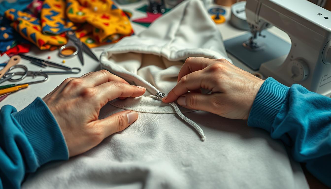 hoodie sewing techniques
