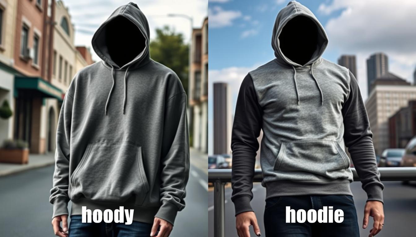 hoodie versus hoody usage comparison