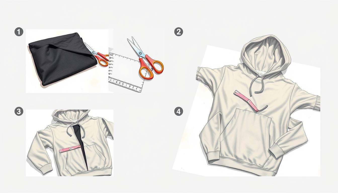 step-by-step hoodie alteration step-by-step hoodie alteration